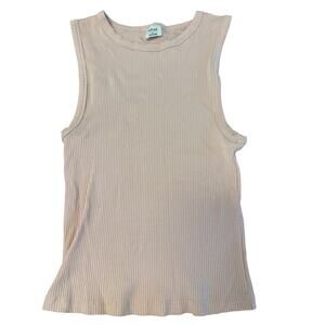 Aritzia Wilfred Free Tank Top Pink Womens Small Sleeveless Top